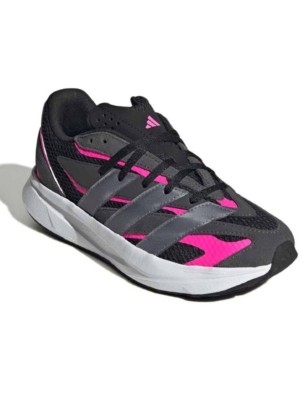 adidas Boys' Lightblaze Lace Up Sneakers